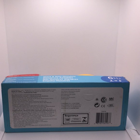 Fisher-Price Stack & Nest Monsters Infant to Toddler Toy - Picture 10 of 11